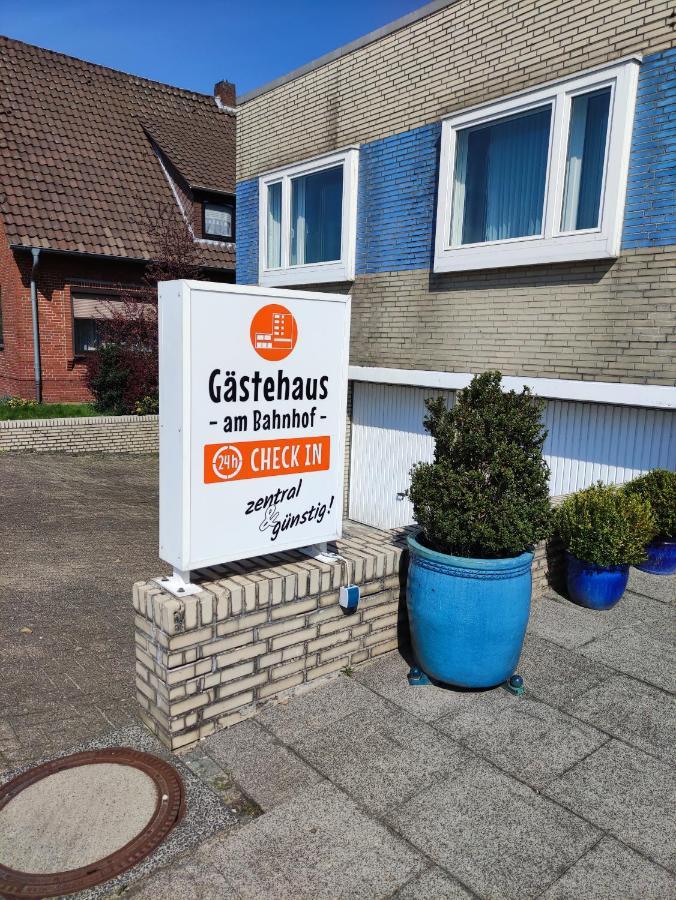 Gaestehaus Am Bahnhof, Self-Check-In Vechta Exteriör bild